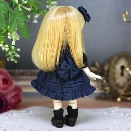 【DOLLCE】蝴蝶結洋裝 多色/ OBITSU OB11 Azone P妹 P體 picconeemo 黏土娃 - 紀物書館+JiWu Bookstore