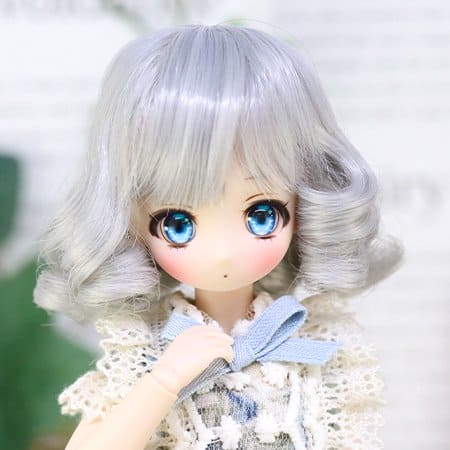 【Dollce】Semi-Princess baby wig multicolor / 4.5 inches SweetDoll OBITSU OB11 BJD 12 points