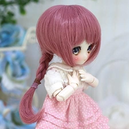 【Dollce】Shrimp Hair 娃用假髮 多色 / 4吋 SweetDoll OBITSU OB11 BJD 12分 - 紀物書館+JiWu Bookstore