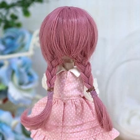 【Dollce】Shrimp Hair 娃用假髮 多色 / 4吋 SweetDoll OBITSU OB11 BJD 12分 - 紀物書館+JiWu Bookstore
