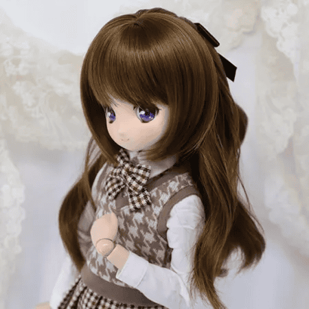 【Dollce】Half Up 娃用假髮 多色 / 9吋 BJD DD 3分 MDD - 紀物書館+JiWu Bookstore