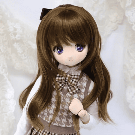 【Dollce】Half Up 娃用假髮 多色 / 9吋 BJD DD 3分 MDD - 紀物書館+JiWu Bookstore