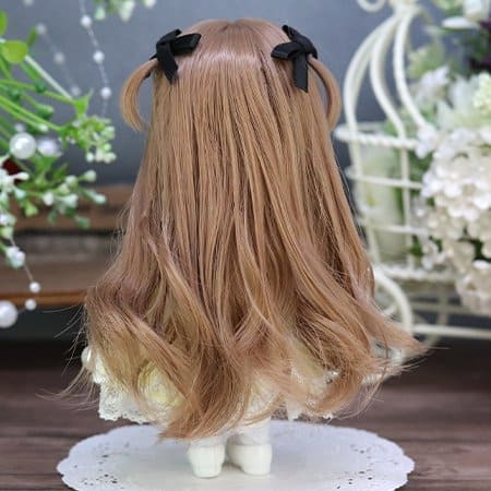 【Dollce】Fluffy Twin ベビーウィッグ マルチカラー / 4インチ SweetDoll オビツ OB11 球体関節人形 12分