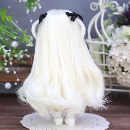 【Dollce】Fluffy Twin baby wig multi-color / 4 inches SweetDoll OBITSU OB11 BJD 12 minutes 