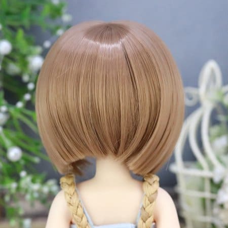 【Dollce】前下がりボブ ベビーウィッグ マルチカラー / 7インチ球体関節人形 4分6分 iMda2.6 iMda3.0 