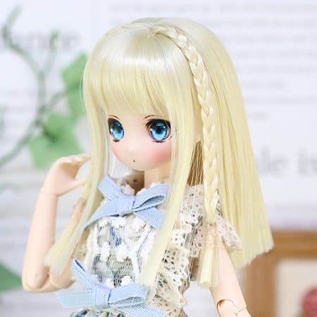 【Dollce】セミロープチ ベビーウィッグ マルチカラー / 4.5インチ SweetDoll オビツ OB11 球体関節人形 12分