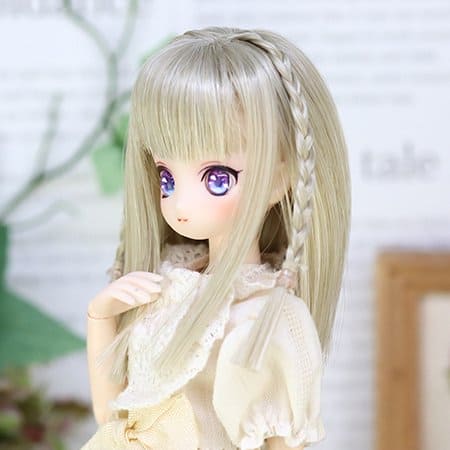 【Dollce】セミロープチ ベビーウィッグ マルチカラー / 4.5インチ SweetDoll オビツ OB11 球体関節人形 12分