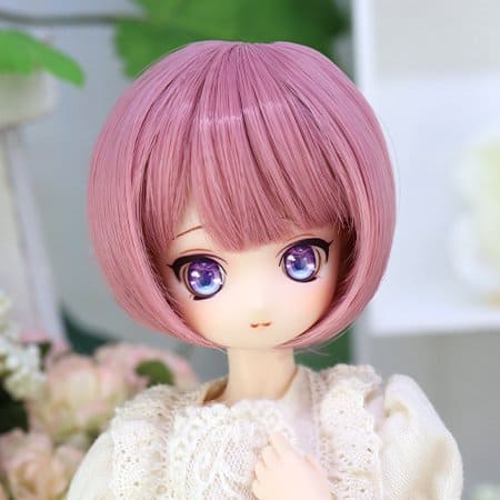 【Dollce】ショートボブ ベビーウィッグ マルチカラー / 4.5インチ SweetDoll オビツ OB11 球体関節人形 12分