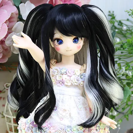 【Dollce】Half Twin baby wig multi-color / 7-inch BJD 4 minutes 6 minutes AngelPhilia 