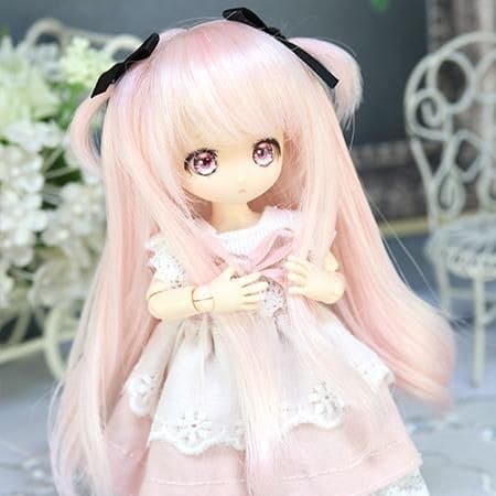 【Dollce】Fluffy Twin 娃用假髮 多色 / 4吋 SweetDoll OBITSU OB11 BJD 12分 - 紀物書館+JiWu Bookstore
