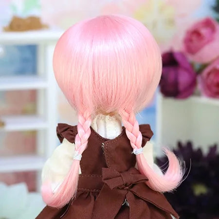 【Dollce】海老毛 ベビーウィッグ マルチカラー / 5インチ OB11 ねんどろいど 球体関節人形 iMda1.7 ufdoll 