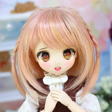 【Dollce】ロープチプチ ベビーウィッグ マルチカラー / 5インチ OB11 ねんどろいど BJD iMda1.7 ufdoll 