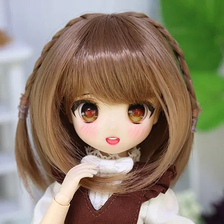 【Dollce】ロープチプチ ベビーウィッグ マルチカラー / 5インチ OB11 ねんどろいど BJD iMda1.7 ufdoll 