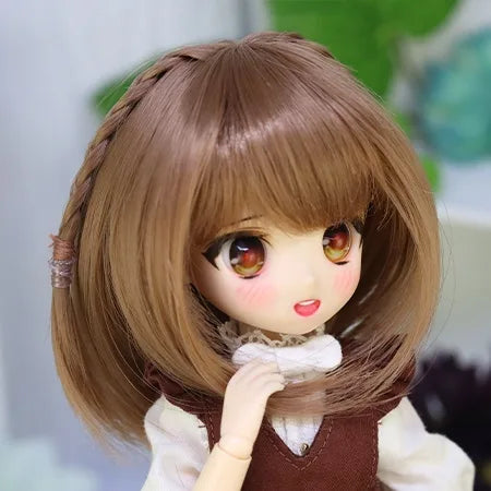 【Dollce】ロープチプチ ベビーウィッグ マルチカラー / 5インチ OB11 ねんどろいど BJD iMda1.7 ufdoll 