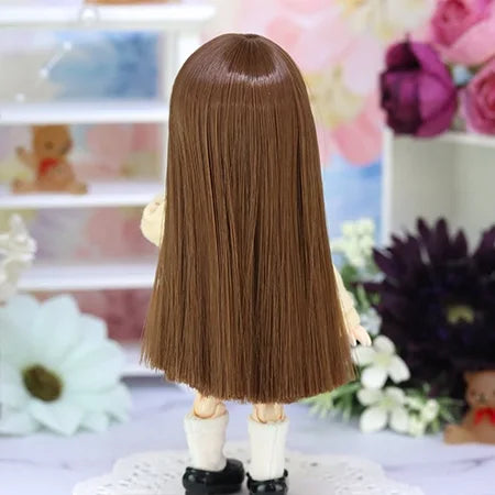 【Dollce】姫カット ベビーウィッグ マルチカラー / 4インチ SweetDoll オビツ OB11 球体関節人形 12分