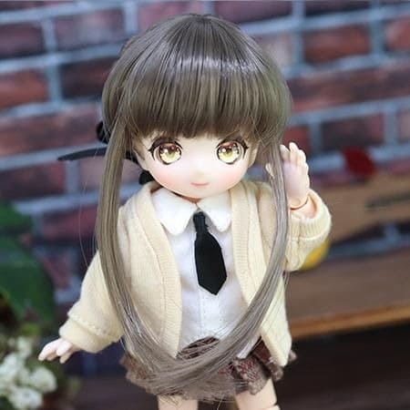【Dollce】Ring Hair 娃用假髮 多色 / 4吋 SweetDoll OBITSU OB11 BJD 1/12 - 紀物書館+JiWu Bookstore