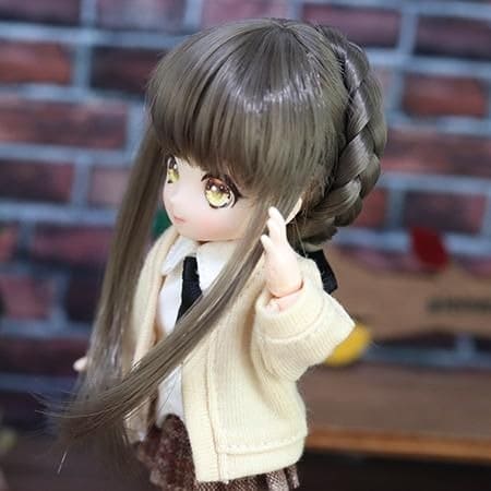 【Dollce】Ring Hair 娃用假髮 多色 / 4吋 SweetDoll OBITSU OB11 BJD 1/12 - 紀物書館+JiWu Bookstore