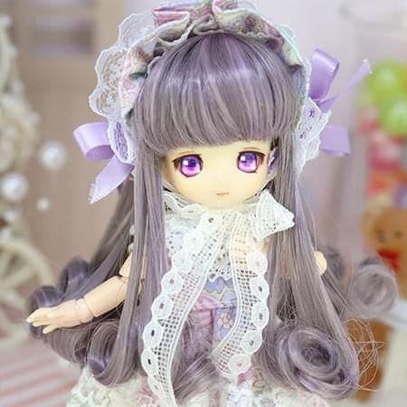 【Dollce】Skirt curl 娃用假髮 多色 / 4吋 SweetDoll OBITSU OB11 BJD 12分 - 紀物書館+JiWu Bookstore