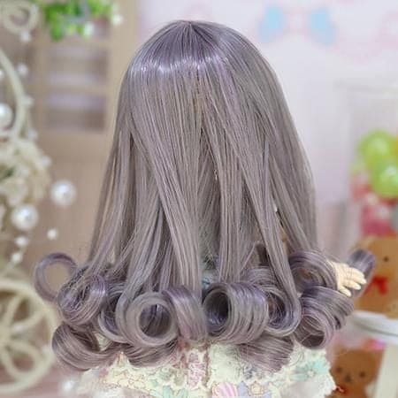 【Dollce】Skirt curl 娃用假髮 多色 / 4吋 SweetDoll OBITSU OB11 BJD 12分 - 紀物書館+JiWu Bookstore
