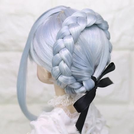 【Dollce】Ring Hair 娃用假髮 多色 / 9吋 BJD DD MDD 1/3 熊妹 - 紀物書館+JiWu Bookstore
