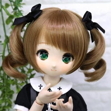 【Dollce】Strawberry Curl 娃用假髮 多色 / 9吋 BJD DD 3分 4分 - 紀物書館+JiWu Bookstore