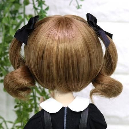 【Dollce】Strawberry Curl 娃用假髮 多色 / 9吋 BJD DD 3分 4分 - 紀物書館+JiWu Bookstore