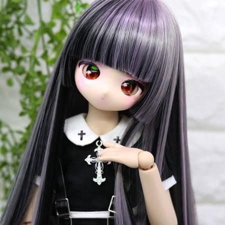 【Dollce】Lily Veil 娃用假髮 多色 / 9吋 BJD DD 1/3 MDD 熊妹 IMOMO - 紀物書館+JiWu Bookstore