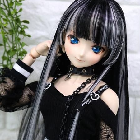 【Dollce】Lily Veil 娃用假髮 多色 / 9吋 BJD DD 1/3 MDD 熊妹 IMOMO - 紀物書館+JiWu Bookstore