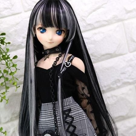 【Dollce】Lily Veil 娃用假髮 多色 / 9吋 BJD DD 1/3 MDD 熊妹 IMOMO - 紀物書館+JiWu Bookstore