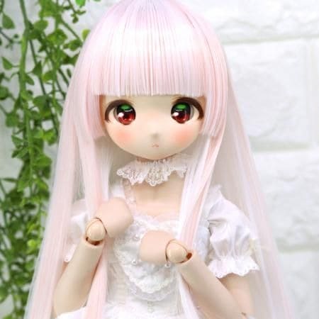 【Dollce】Lily Veil 娃用假髮 多色 / 9吋 BJD DD 1/3 MDD 熊妹 IMOMO - 紀物書館+JiWu Bookstore