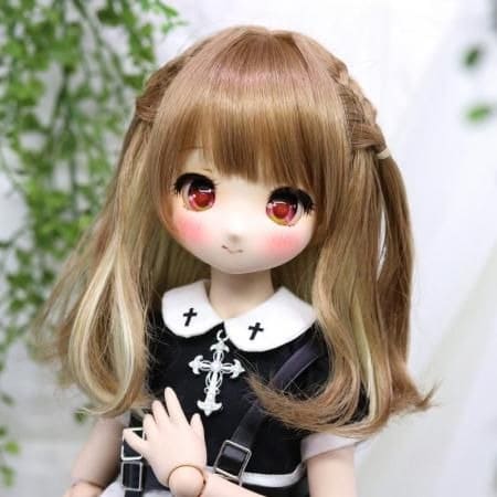 【Dollce】Chiffon Tresse 娃用假髮 多色 / 9吋 BJD DD 1/3 MDD 熊妹 IMOMO - 紀物書館+JiWu Bookstore