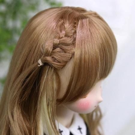 【Dollce】Chiffon Tresse 娃用假髮 多色 / 9吋 BJD DD 1/3 MDD 熊妹 IMOMO - 紀物書館+JiWu Bookstore