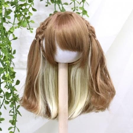 【Dollce】Chiffon Tresse 娃用假髮 多色 / 9吋 BJD DD 1/3 MDD 熊妹 IMOMO - 紀物書館+JiWu Bookstore