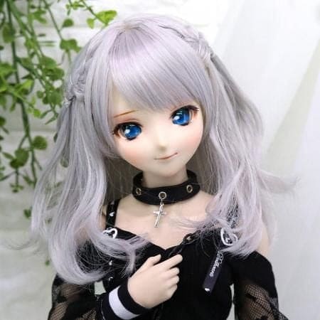 【Dollce】Chiffon Tresse 娃用假髮 多色 / 9吋 BJD DD 1/3 MDD 熊妹 IMOMO - 紀物書館+JiWu Bookstore