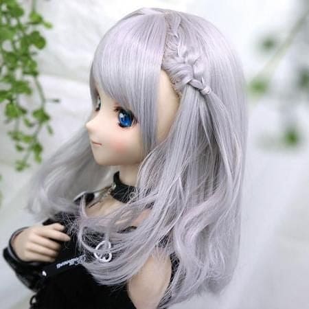 【Dollce】Chiffon Tresse 娃用假髮 多色 / 9吋 BJD DD 1/3 MDD 熊妹 IMOMO - 紀物書館+JiWu Bookstore