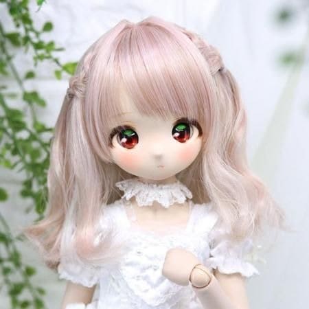 【Dollce】Chiffon Tresse 娃用假髮 多色 / 9吋 BJD DD 1/3 MDD 熊妹 IMOMO - 紀物書館+JiWu Bookstore
