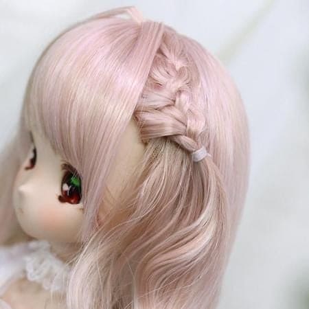 【Dollce】Chiffon Tresse 娃用假髮 多色 / 9吋 BJD DD 1/3 MDD 熊妹 IMOMO - 紀物書館+JiWu Bookstore