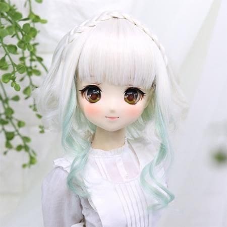 【Dollce】Aqua Frill 娃用假髮 多色 / 9吋 BJD DD 1/3 MDD 熊妹 IMOMO - 紀物書館+JiWu Bookstore