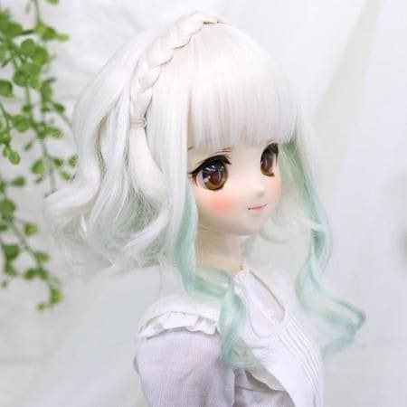 【Dollce】Aqua Frill 娃用假髮 多色 / 9吋 BJD DD 1/3 MDD 熊妹 IMOMO - 紀物書館+JiWu Bookstore