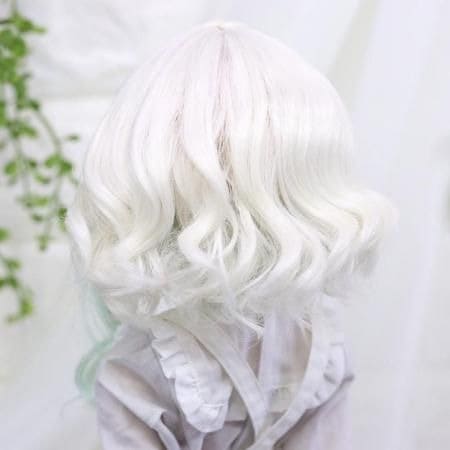 【Dollce】Aqua Frill 娃用假髮 多色 / 9吋 BJD DD 1/3 MDD 熊妹 IMOMO - 紀物書館+JiWu Bookstore