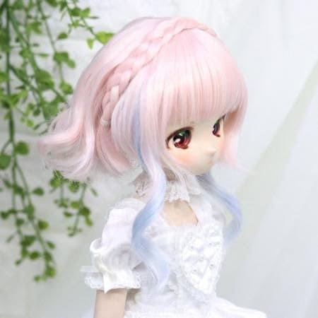 【Dollce】Aqua Frill 娃用假髮 多色 / 9吋 BJD DD 1/3 MDD 熊妹 IMOMO - 紀物書館+JiWu Bookstore