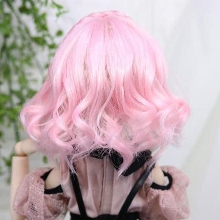 【Dollce】Aqua Frill 娃用假髮 多色 / 9吋 BJD DD 1/3 MDD 熊妹 IMOMO - 紀物書館+JiWu Bookstore