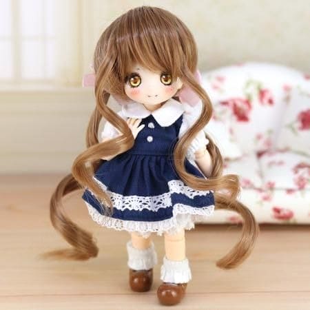 【Dollce】Loosely curl 娃用假髮 多色 / 4吋 SweetDoll OBITSU OB11 BJD 12分 - 紀物書館+JiWu Bookstore
