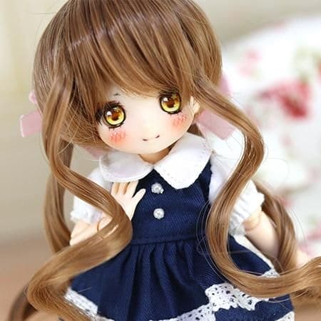 【Dollce】Loosely curl 娃用假髮 多色 / 4吋 SweetDoll OBITSU OB11 BJD 12分 - 紀物書館+JiWu Bookstore