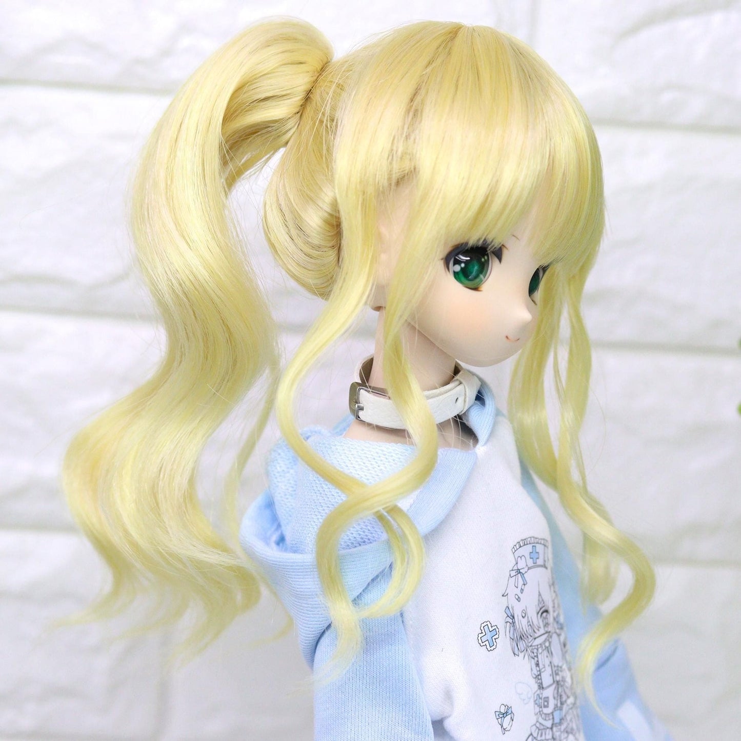 【Dollce】Side Pony 娃用假髮 多色 / 9吋 BJD DD 1/3 MDD 熊妹 IMOMO - 紀物書館+JiWu Bookstore