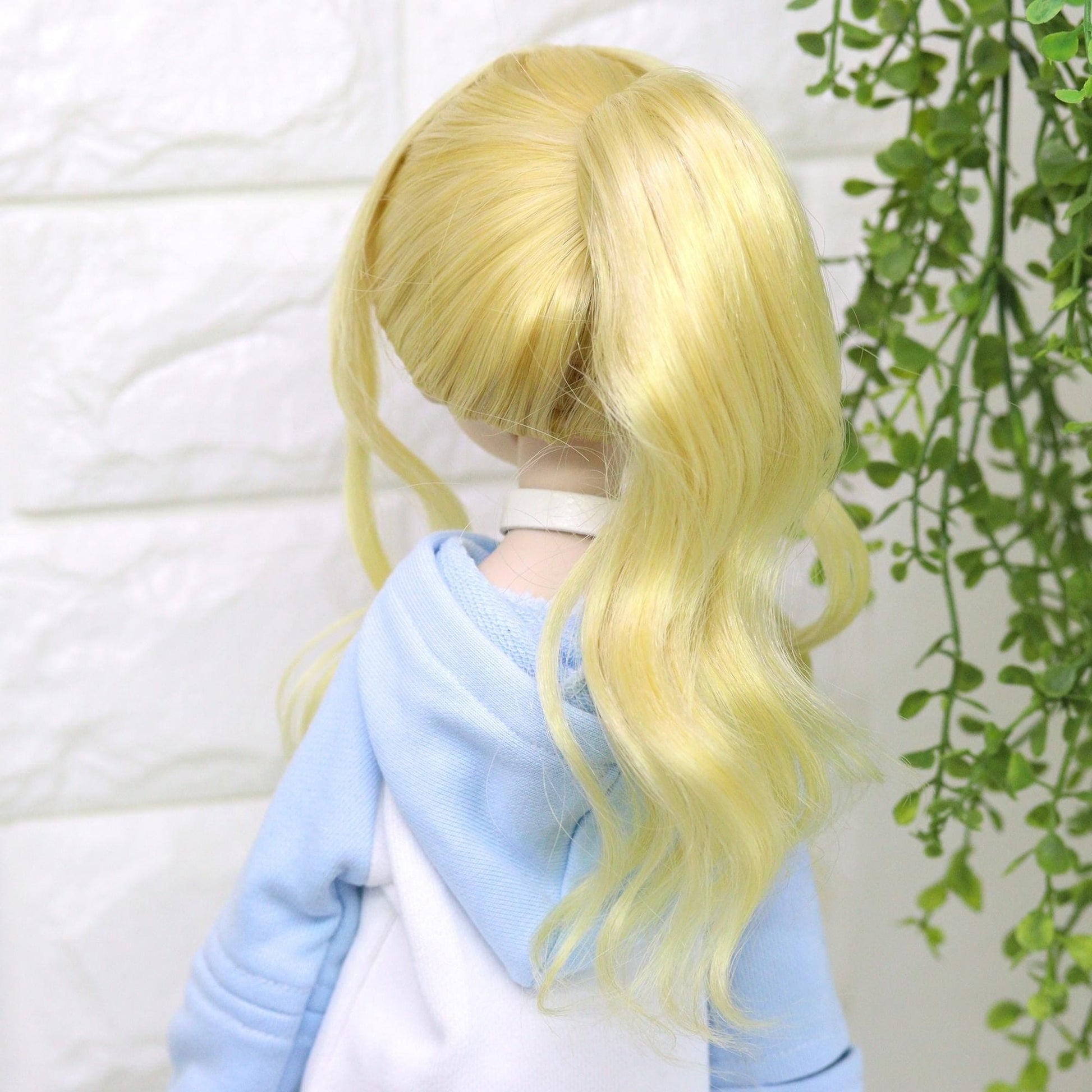 【Dollce】Side Pony 娃用假髮 多色 / 9吋 BJD DD 1/3 MDD 熊妹 IMOMO - 紀物書館+JiWu Bookstore