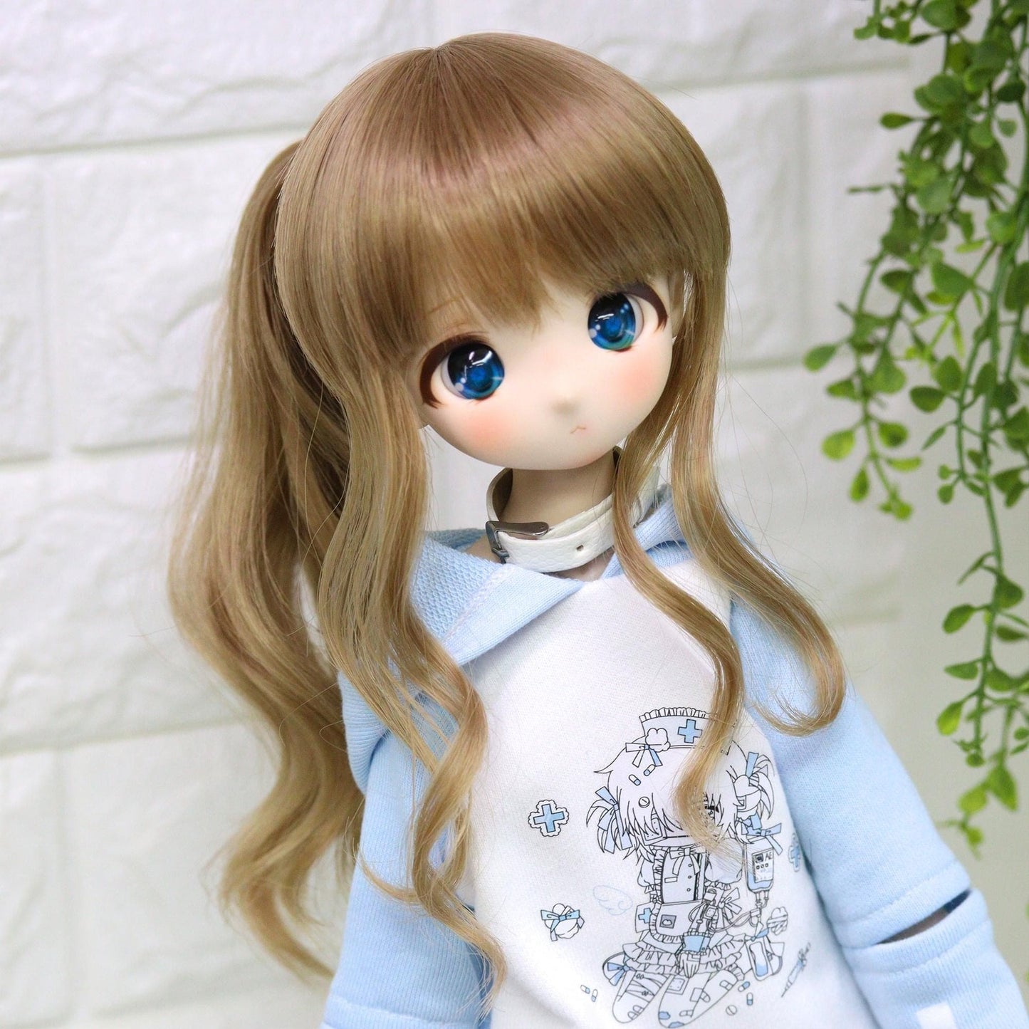 【Dollce】Side Pony 娃用假髮 多色 / 9吋 BJD DD 1/3 MDD 熊妹 IMOMO - 紀物書館+JiWu Bookstore