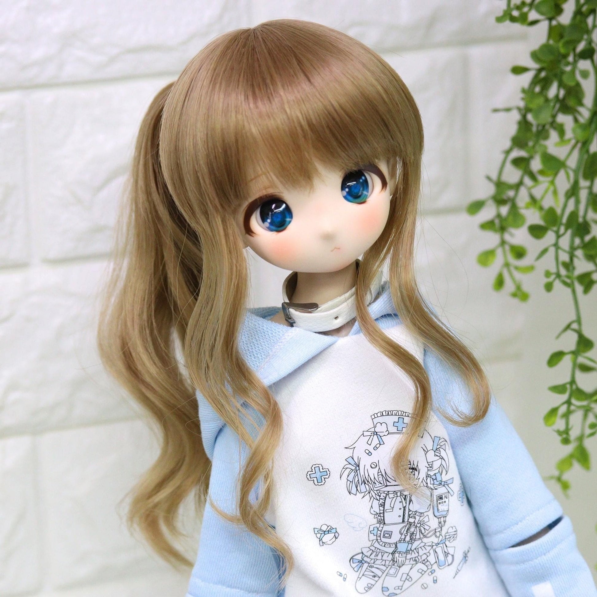 【Dollce】Side Pony 娃用假髮 多色 / 9吋 BJD DD 1/3 MDD 熊妹 IMOMO - 紀物書館+JiWu Bookstore