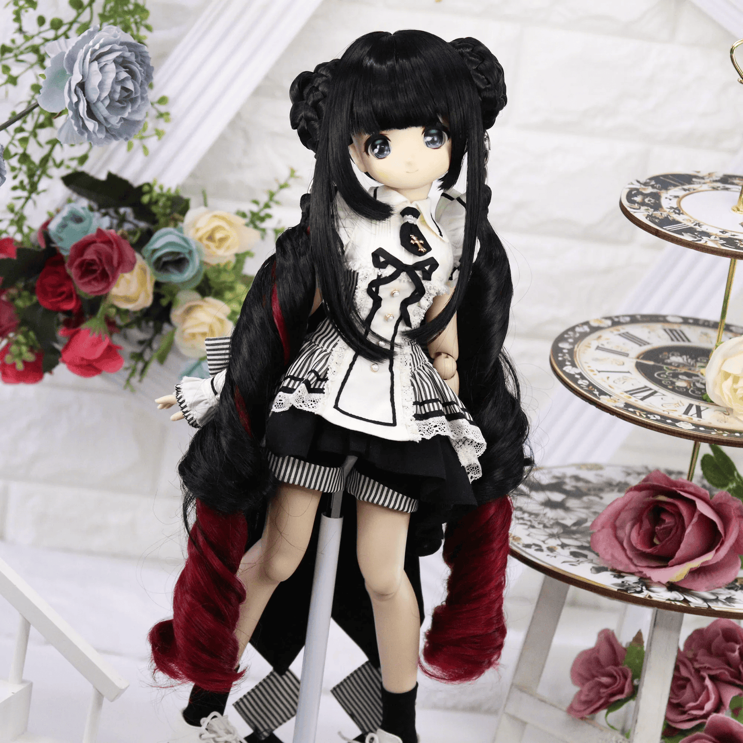 【Dollce】Oriental Knot 娃用造型髮 多色 / 9吋 BJD DD 3分 MDD - 紀物書館+JiWu Bookstore