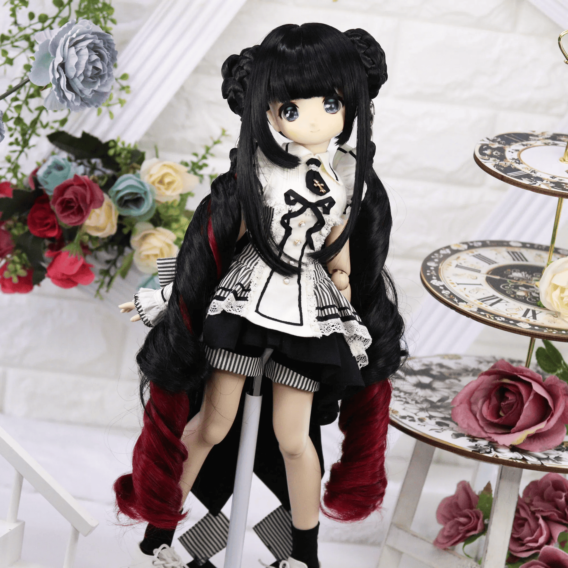 【Dollce】Oriental Knot 娃用造型髮 多色 / 9吋 BJD DD 3分 MDD - 紀物書館+JiWu Bookstore
